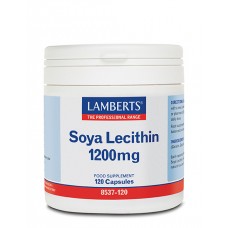 Lamberts uztura bagātinātājs Sojas lecitīns 1200mg, 120 kaps.